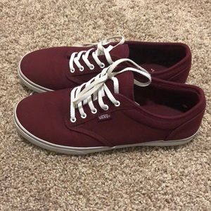 Maroon Vans